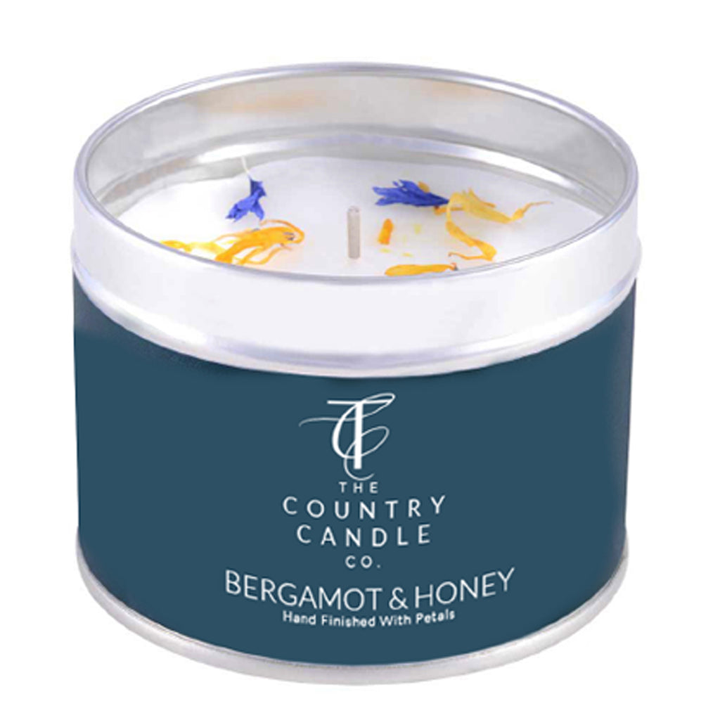 The Country Candle Bergamot & Honey tin candle - Daisy Park