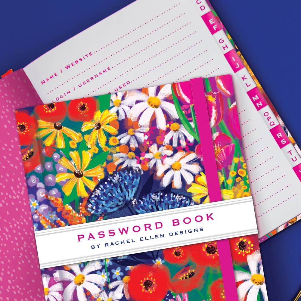 Password Book - Full Bloom - Daisy Park