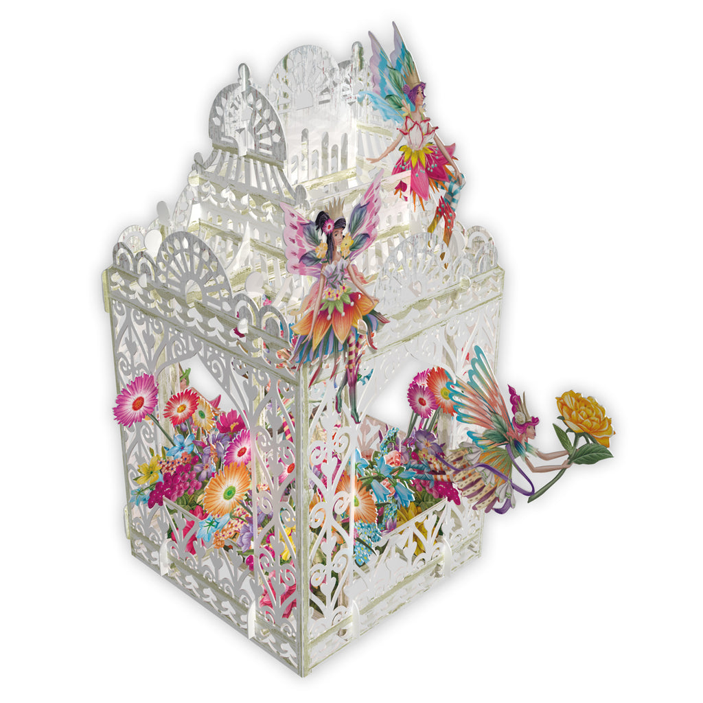 Flower fairies 3D pop up greeting card - Daisy Park