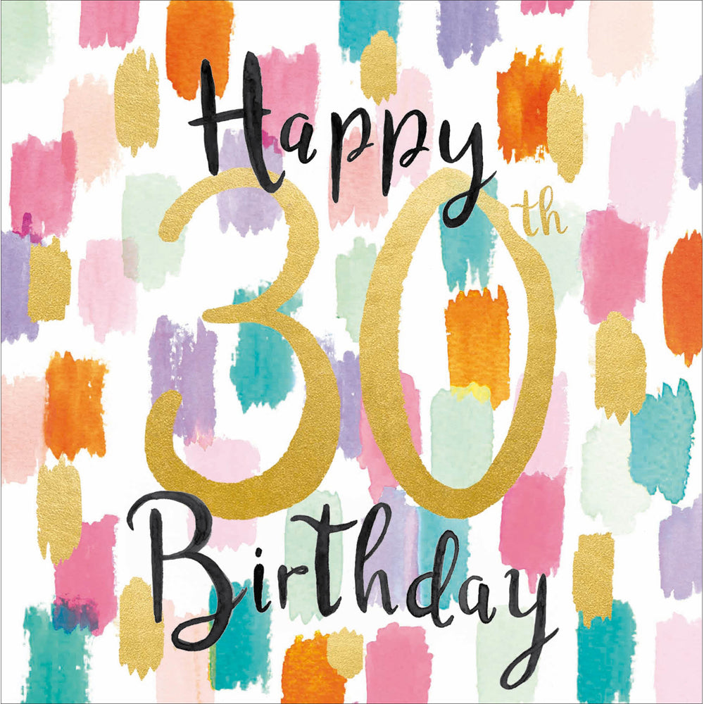 30th Birthday Card - Daisy Park