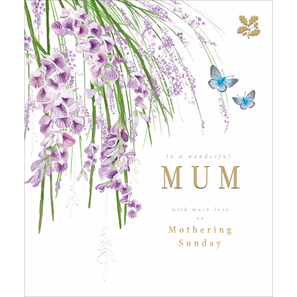 Wonderful Mum on Mothering Sunday Card - Daisy Park