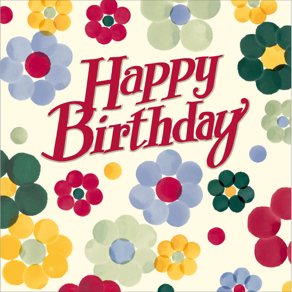 Emma Bridgewater Daisy Flowers birthday card - Daisy Park
