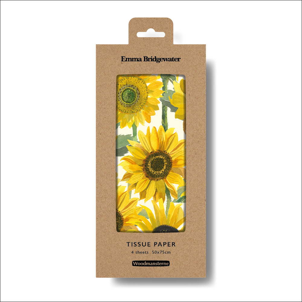 Emma Bridgewater Sunflowers tissue paper - Daisy Park