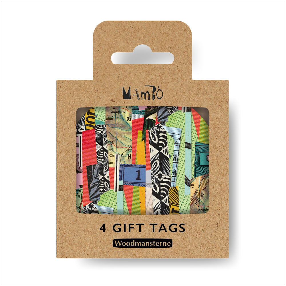 Mambo pack of 4 gift tags - Daisy Park