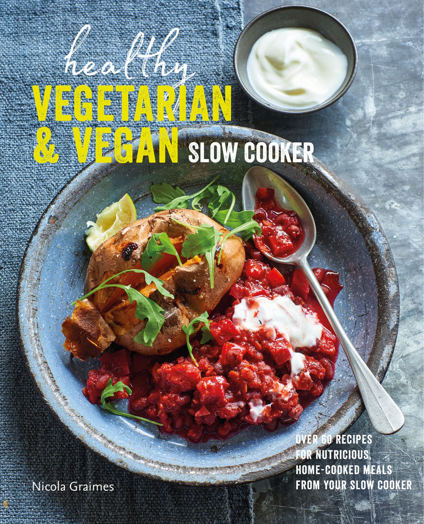 Healthy Vegetarian & vegan slow cooker book - Daisy Park