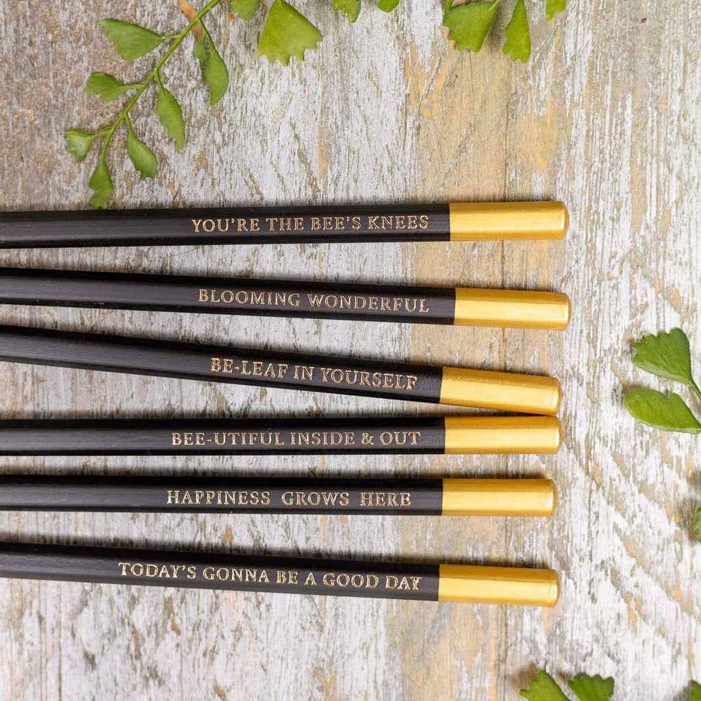 Toasted Crumpet The Blanc collection Set of 6 pencils - Daisy Park