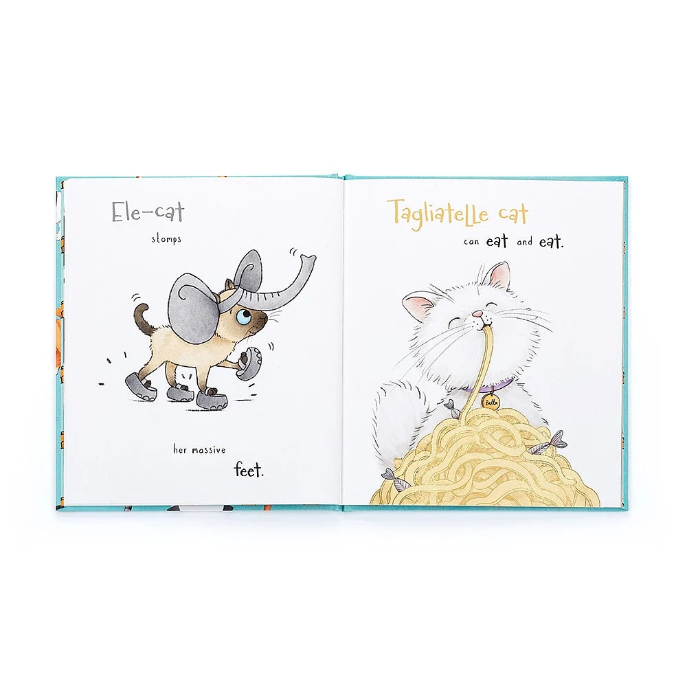 Jellycat All kinds of cat book - Daisy Park