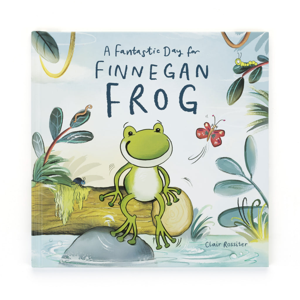Jellycat A fantastic day for Finnegan Frog - Daisy Park