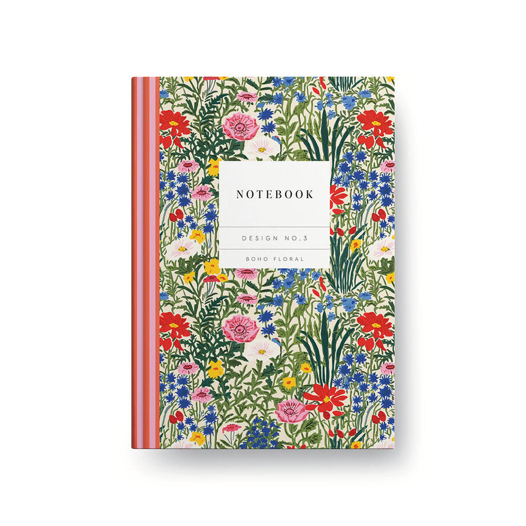 Boho Floral hardback notebook No3. - Daisy Park