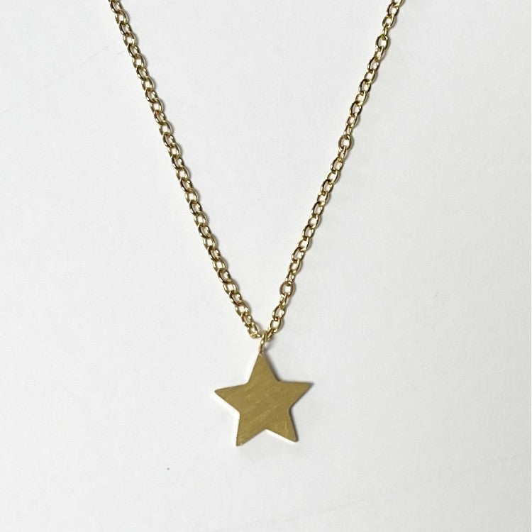 Gold star necklace - Daisy Park