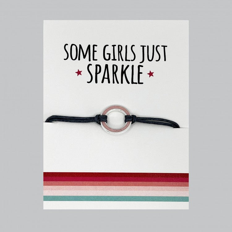 Some girls just sparkle charm bracelet - Daisy Park