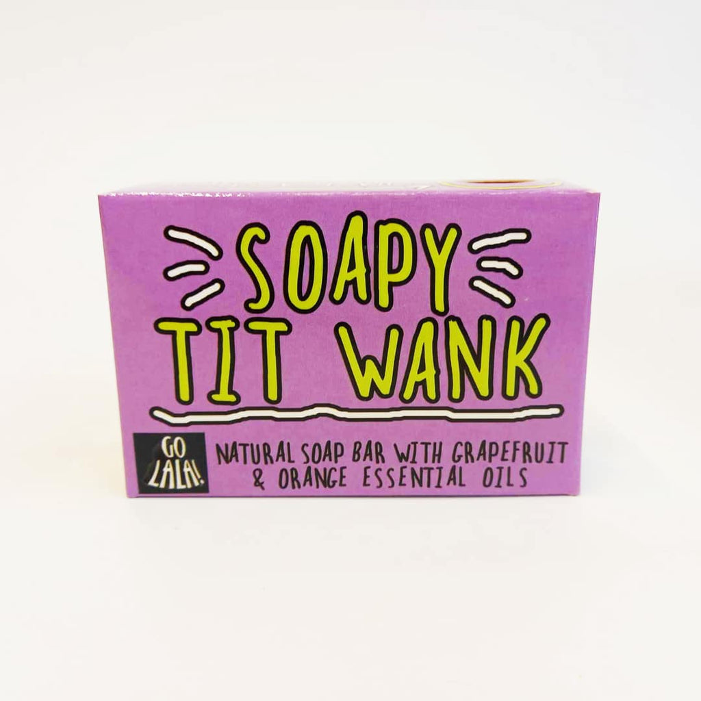 Soapy tit Wank Soap - Daisy Park