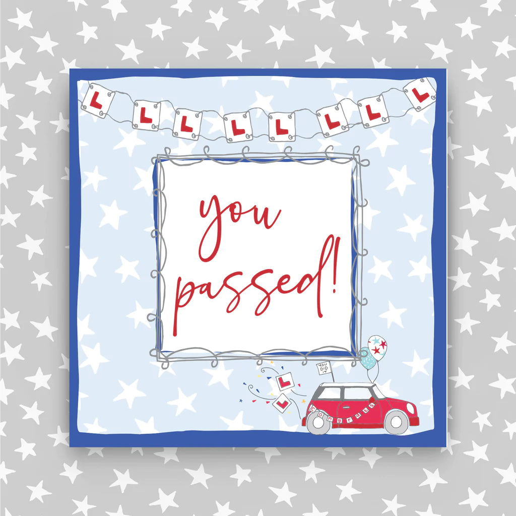 You passed your driving test card - Daisy Park