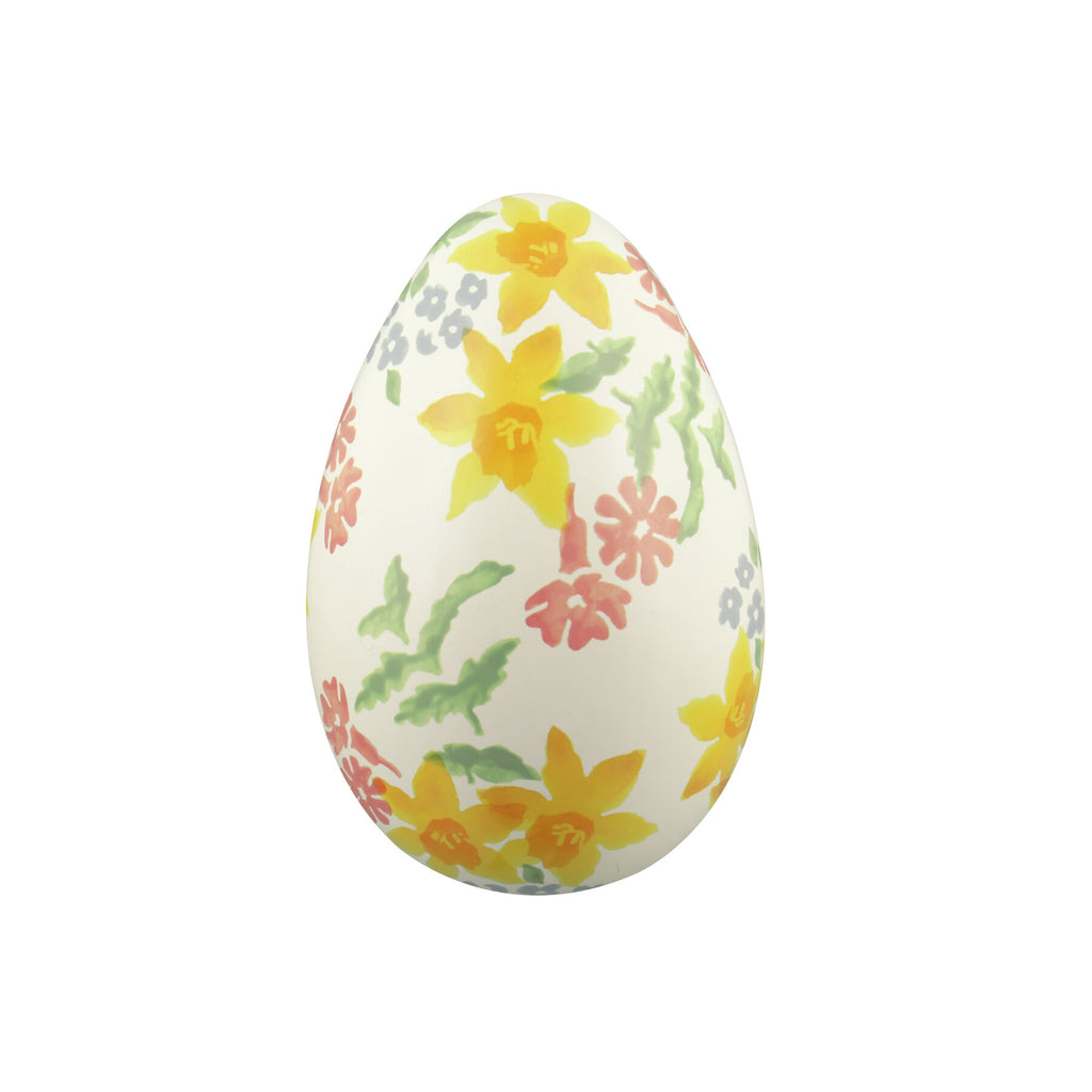 Emma Bridgewater large Easter egg tin in display box - Daisy Park