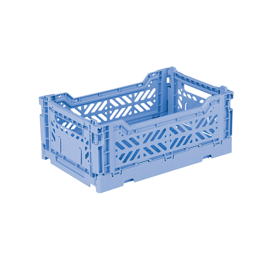 Mini folding crate baby blue - Daisy Park