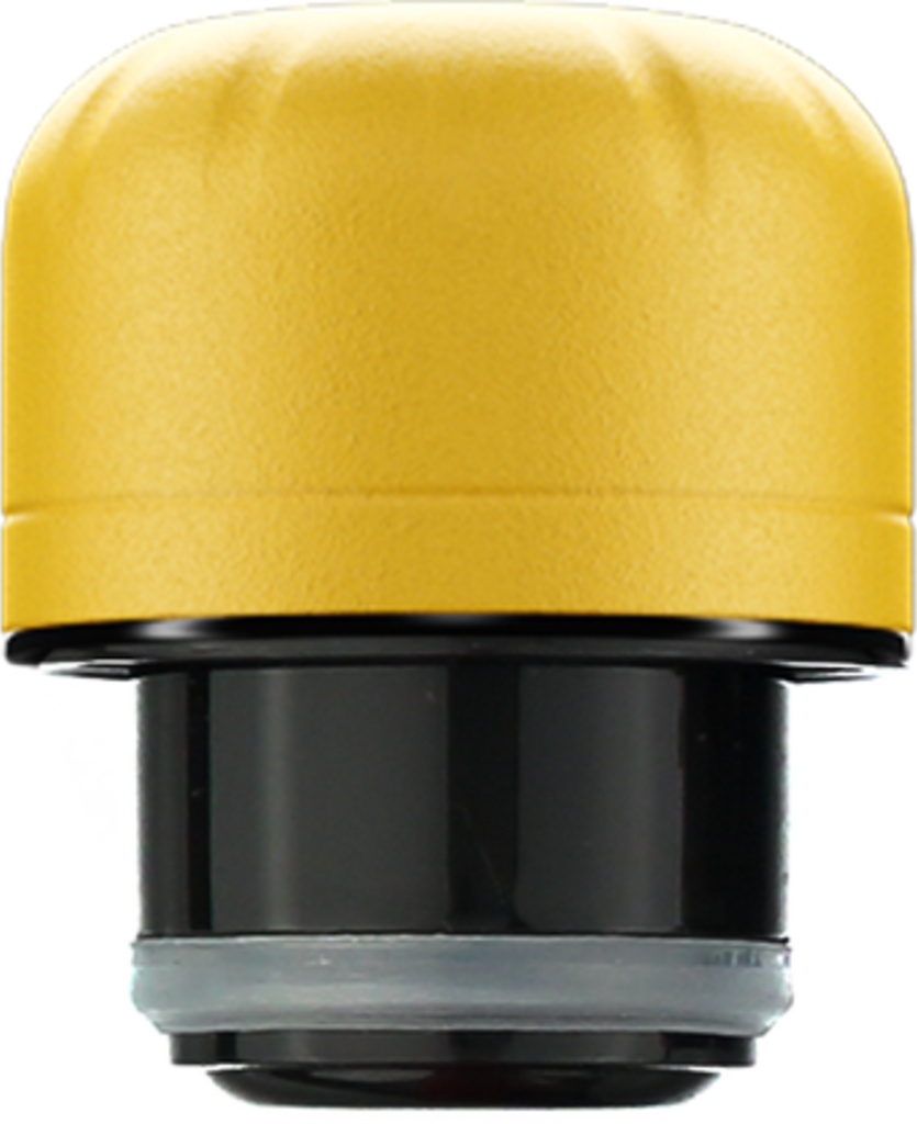 Chilly's Matte yellow 750ml lid - Daisy Park