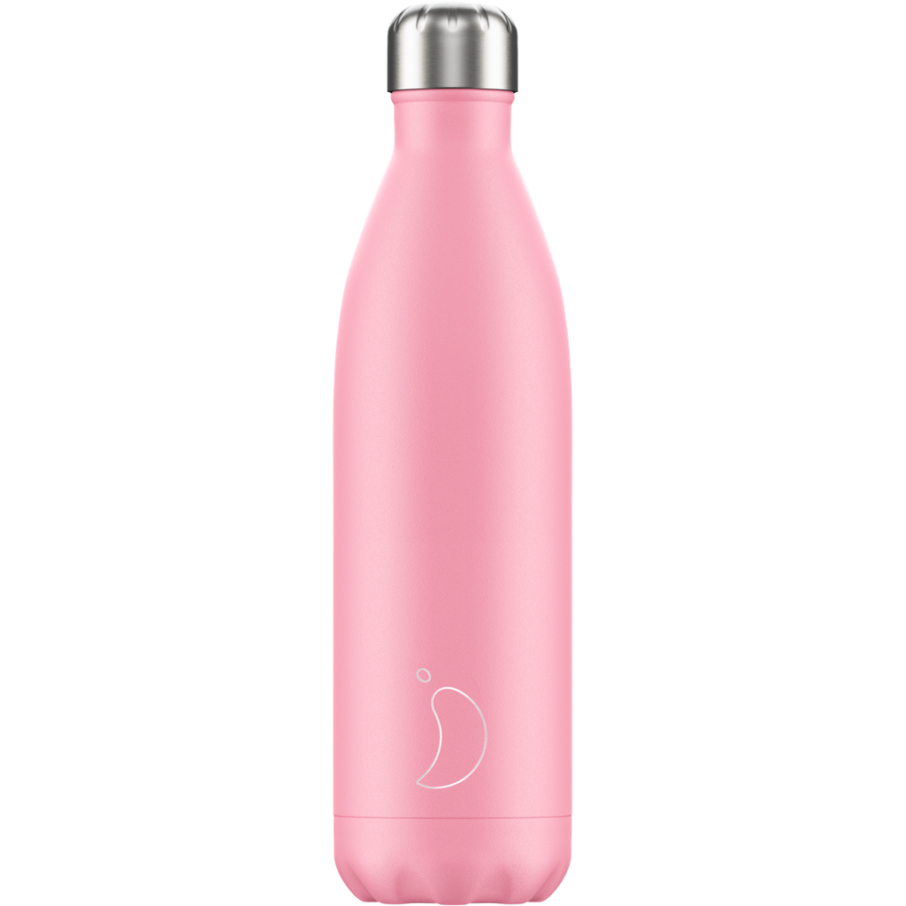 Chilly's pastel pink 750ml insulated bottle - Daisy Park