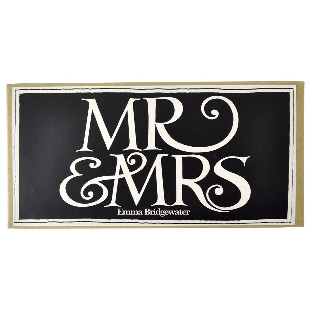 Emma Bridgewater Black Toast Mr & Mrs 2 1/2 Mugs - Daisy Park