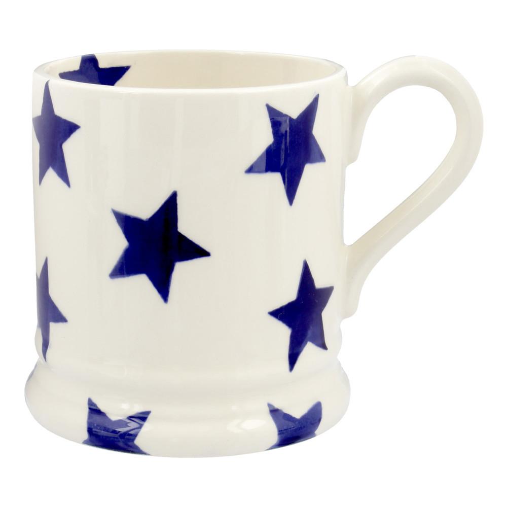 Emma Bridgewater Blue star 1/2pt mug - Daisy Park