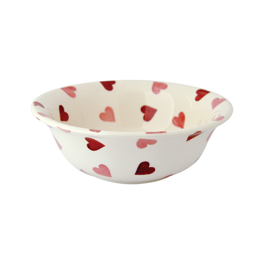 Emma Bridgewater pink heart cereal bowl - Daisy Park