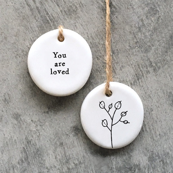 Floral hanger - You are loved - Daisy Park
