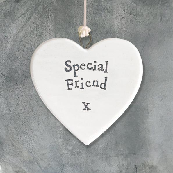 East of India porcelain heart special friend - Daisy Park