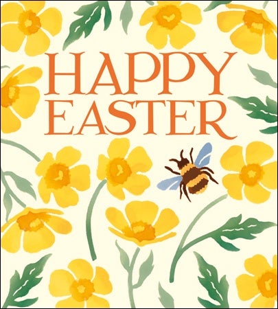 Emma Bridgewater Easter buttercup and Bee Pack of 5 Cards - Daisy Park