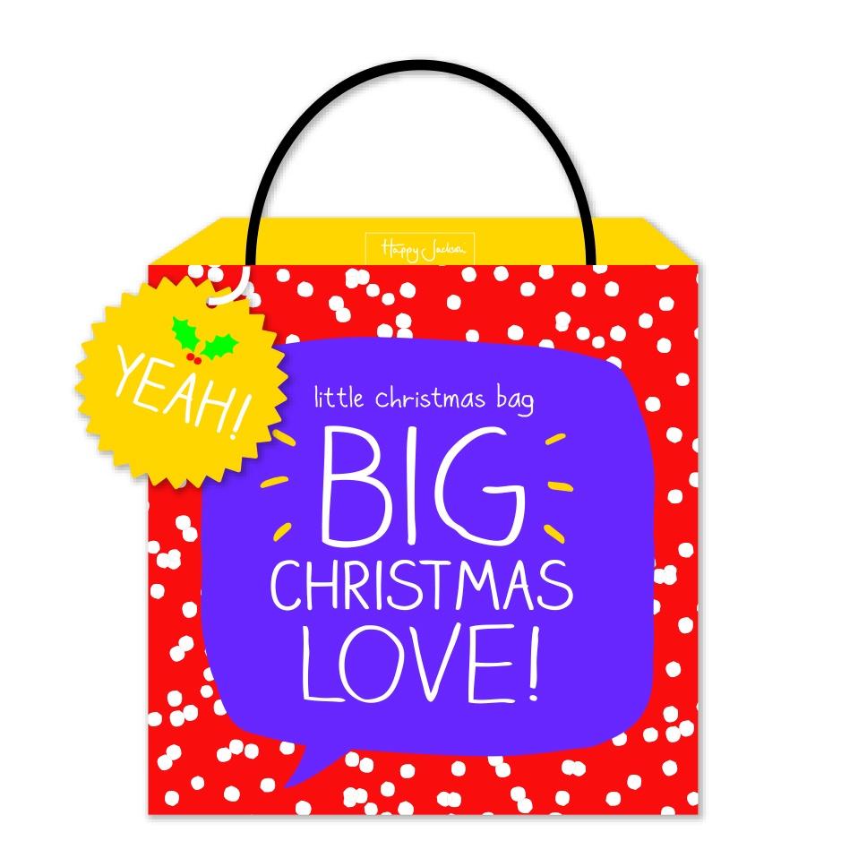 Happy Jackson Big Christmas Love! Small Gift Bag - Daisy Park