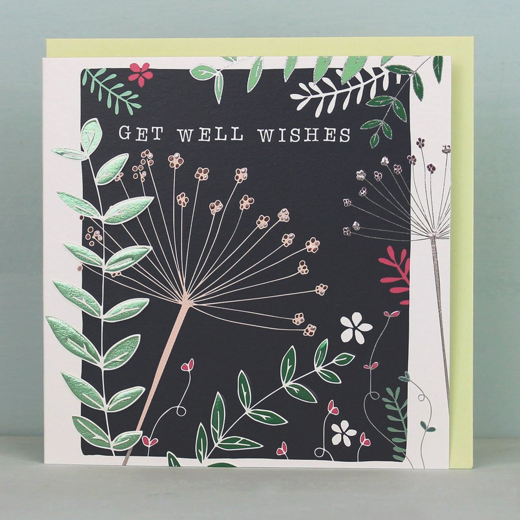 Get well wishes card - Daisy Park