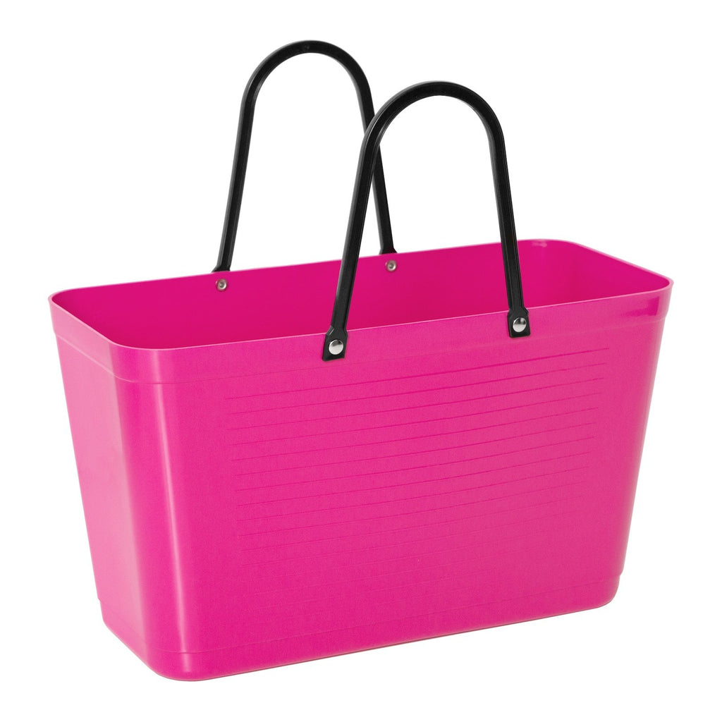 Hinza large standard plastic Hot pink bag - Daisy Park