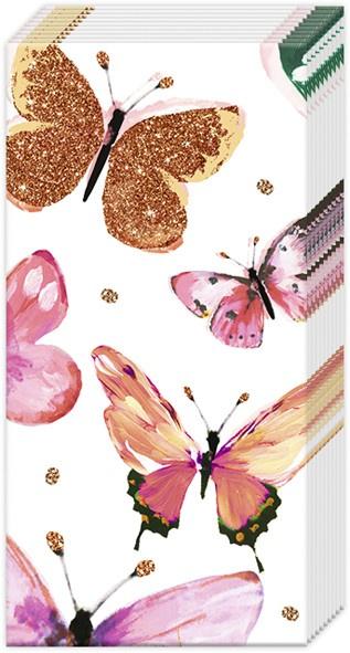 Nathalie Pink Pocket Tissues - Daisy Park