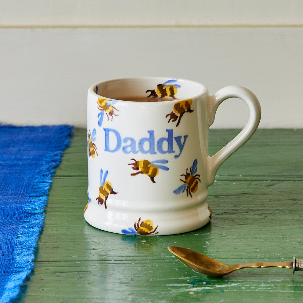 Emma Bridgewater Bumblebee Daddy 1/2 Pint Mug - Daisy Park