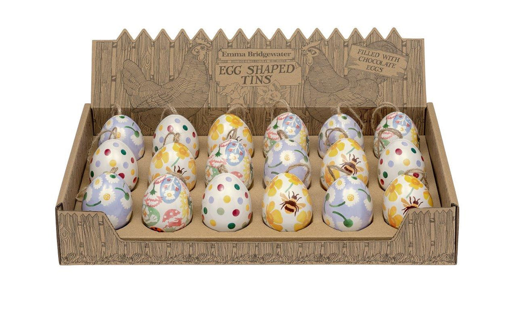 Emma Bridgewater mini Easter egg tin in four designs at Daisy Park