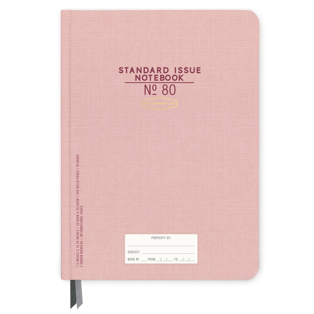 Standard issue N0. 80 jumbo journal - dusty pink - Daisy Park