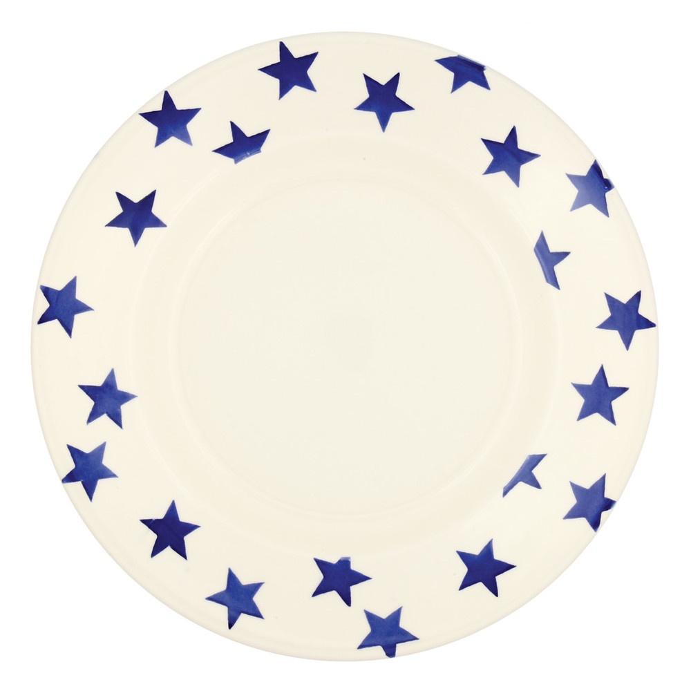 Emma Bridgewater Blue star 10.5" plate - Daisy Park
