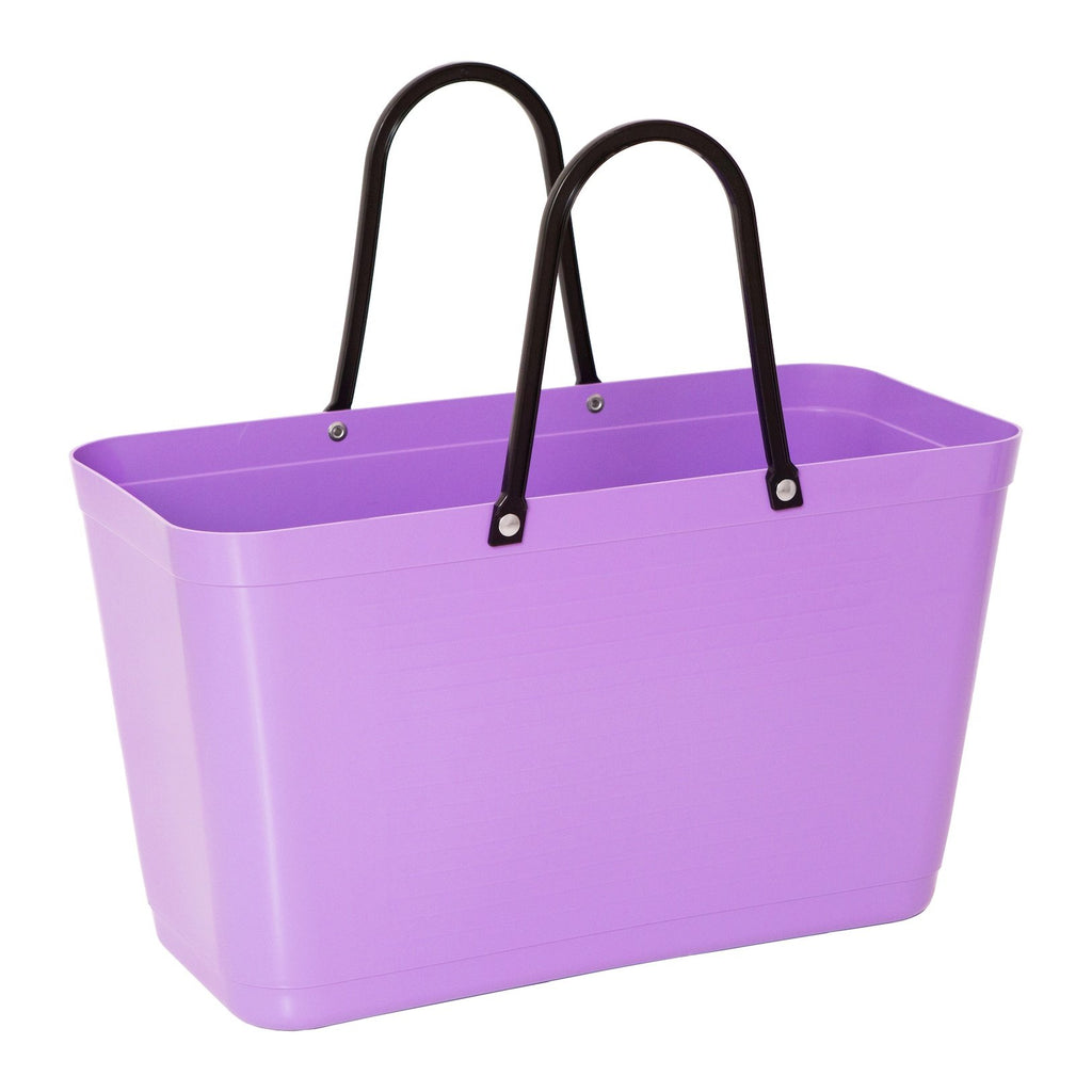 Hinza bag large green plastic - Purple - Daisy Park