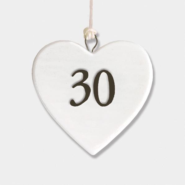 30 Porcelain Heart - Daisy Park