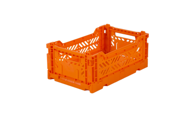 Mini folding crate orange - Daisy Park