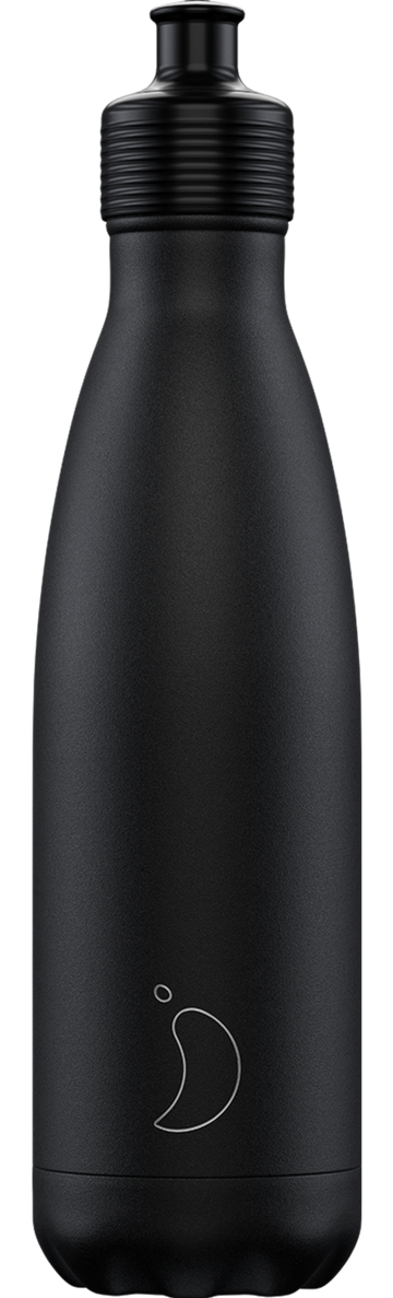 Chilly's 500ml Sports Bottle Monochrome black - Daisy Park