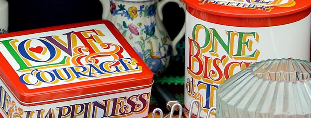 Tins, trays and textiles