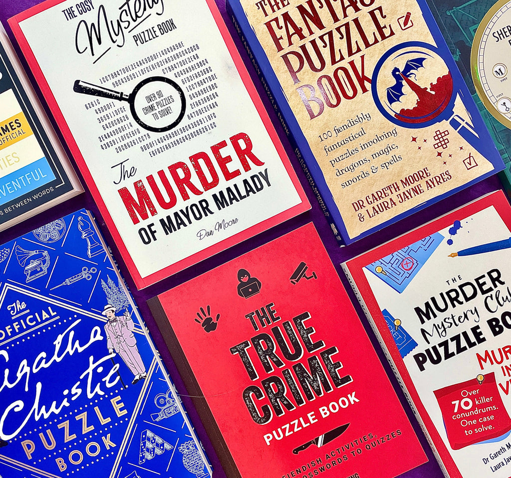 Puzzle books, puzzles and games