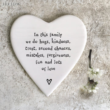 East of India In this family heart coaster - Daisy Park