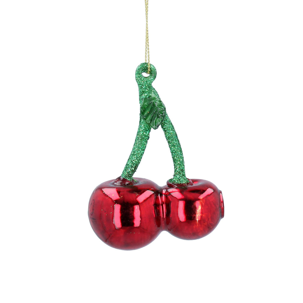 Glass cherries decoration - Daisy Park
