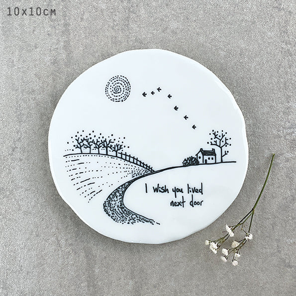 East of India Countryside coaster - I wish you - Daisy Park