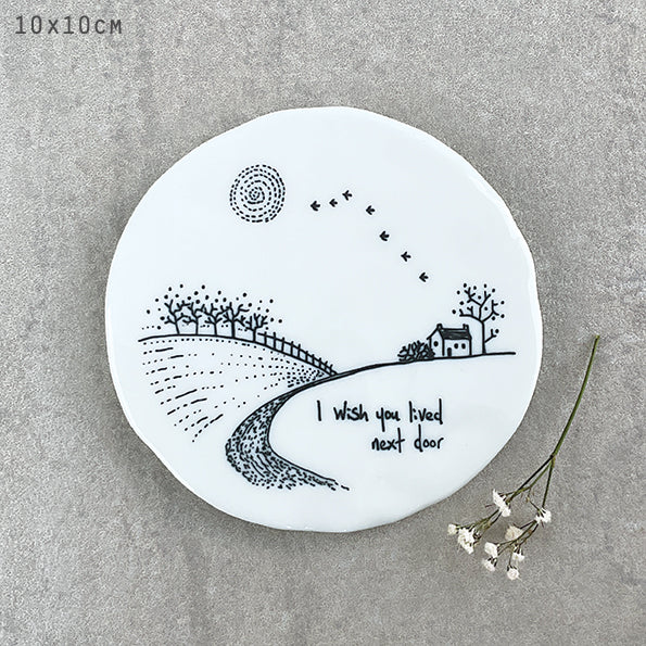 East of India Countryside coaster - I wish you - Daisy Park