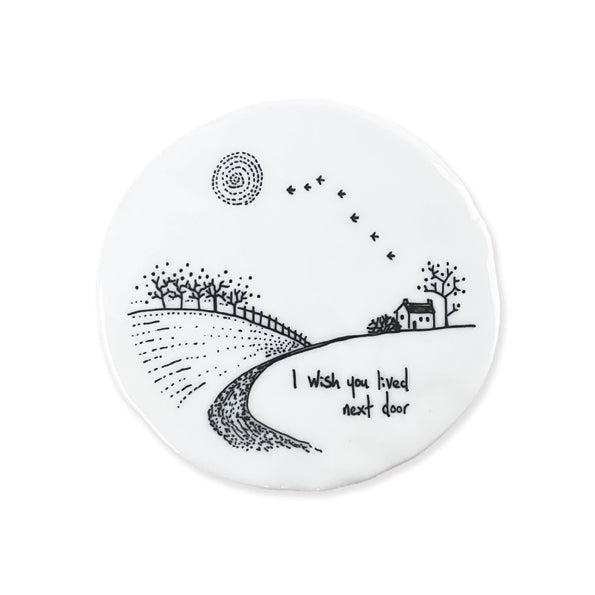 East of India Countryside coaster - I wish you - Daisy Park