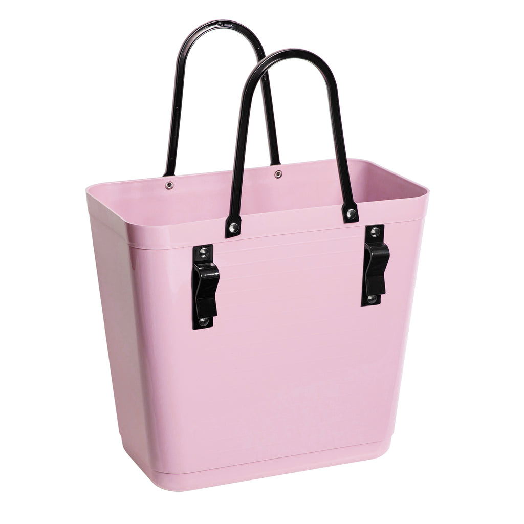 Hinza bag - Tall with bicycle hooks - Dusty Pink - Daisy Park