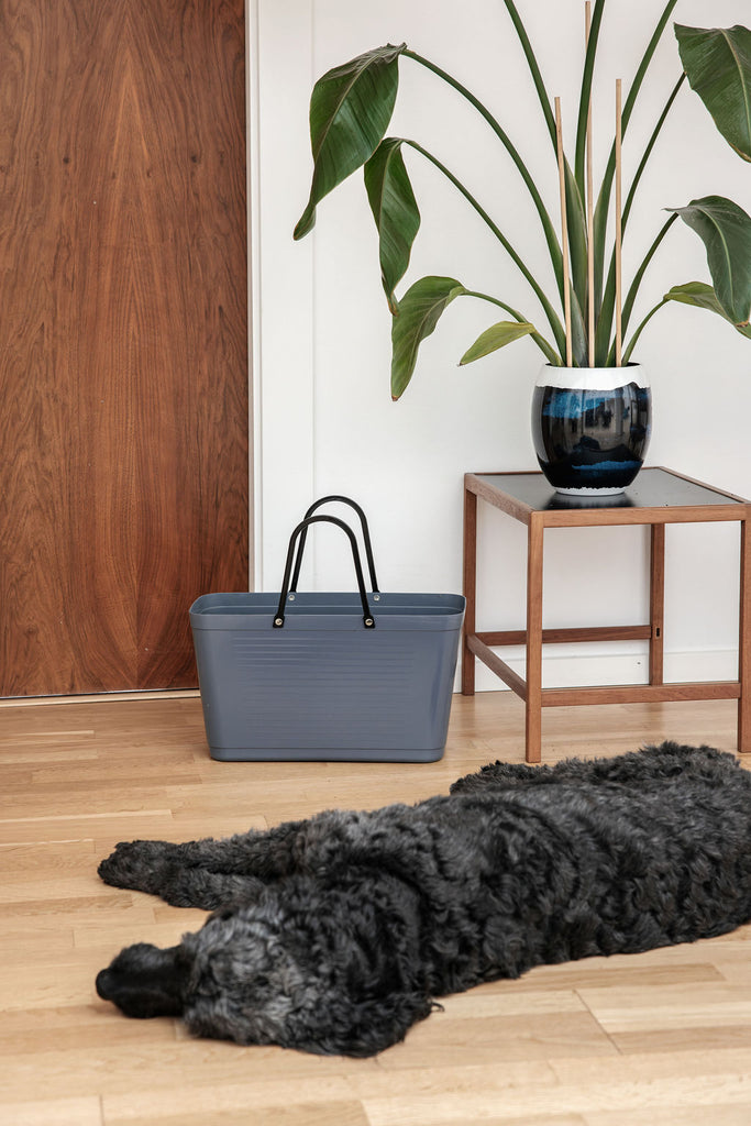 Hinza bag large green plastic - Pigeon Blue - Daisy Park