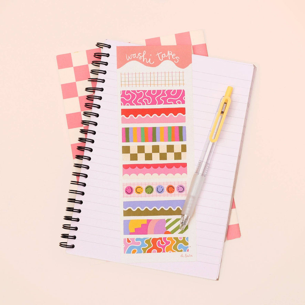Planner Stickers - Washi Tapes - Daisy Park