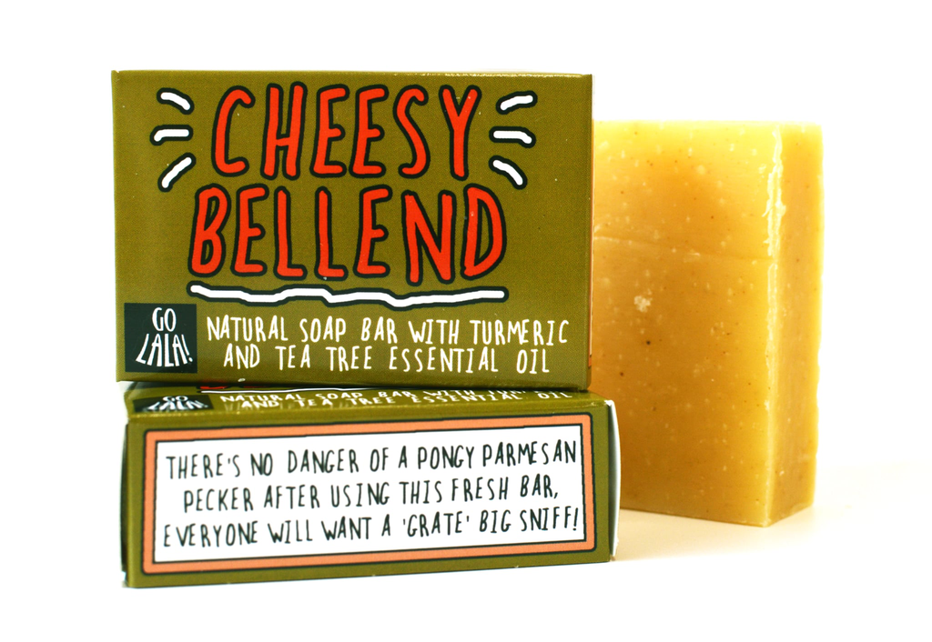 Cheesy Bellend - Turmeric and Tea tree soap - Daisy Park